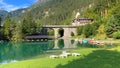 A look at the beautiful Fernsteinsee on a sunny day. Austria, Europe.