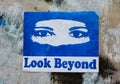 Look Beyond. Stereotypes, prejudice and perception of others. Royalty Free Stock Photo