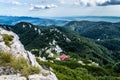 Look from the Big Risnjak peak Royalty Free Stock Photo