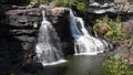 Look at the Blackwater Falls in WV