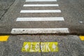 Look Both Ways at a Pedestrian Crosswalk