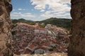 Look at Castelo de Vide from the castle