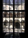 Look through castle window