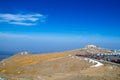 Look down from the summit of changbai mountain Royalty Free Stock Photo