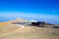 Look down from the summit of changbai mountain Royalty Free Stock Photo