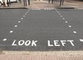 Look left Royalty Free Stock Photo