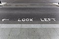 Look left Royalty Free Stock Photo