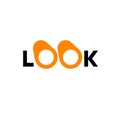 Look letter logo icon design