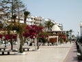 Promenade from Arrecife. Royalty Free Stock Photo