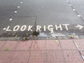 Look right London Royalty Free Stock Photo