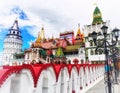 Fairytale Palace Izmaylovsky Kremlin Royalty Free Stock Photo