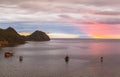 Look at sunset from Paradise Bar, Labuan Bajo, Indonesia