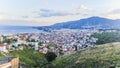 Look from top of mytilene Royalty Free Stock Photo