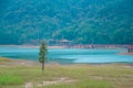 Lake in Xinhui Shijian park in Jiangmen,Guangdong,China. Royalty Free Stock Photo