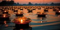 Looking from ABOVE, A FLOATING SOLAR PARK IS EVIDENT, CAPTURING ENERGY from the Water's Surfa