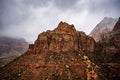 Looking Across Canyon to Mount Spry