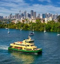 Looking across Cremorne to the city of Sydney