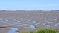 Mud flats after ebbing tide