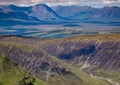 Looking across the moors into Glencoe Royalty Free Stock Photo