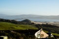 Looking across Oceana Marin towards Tomales Bay