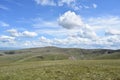 Looking across rolling hills and fells, Lake District Royalty Free Stock Photo