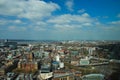 The urban skyline of the city of Liverpool, UK