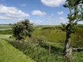 Looking across Sylvan Dale, Yorkshire Wolds