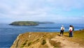 Looking Across to Skomer from the Pembrokeshire coast