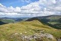 Looking along the Beda Fell ridge