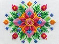 Free Small Flower Cross Stitch Patterns Easy Beginner Designs for Stunning Handmade Gifts Decor Royalty Free Stock Photo