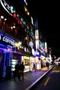 Night street Seoul Korea