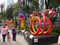 Looking at the Colorful Animals in Mexico City