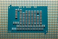 Looking at the cpu socket transistors on the cpu, macro environment