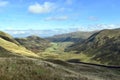 Looking down into Bannerdale, Lake District