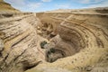 Canyon de los Perdidos, a stunning natural formation in the Nazca Desert, Peru