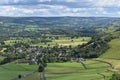 Looking down on Castleton