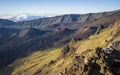 The crater of Haleakala volcano, on the island of Maui, Hawaii. Royalty Free Stock Photo