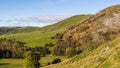 Looking down on the Dovedale valley Royalty Free Stock Photo