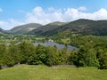 Looking down on Grasmere, Lake District Royalty Free Stock Photo