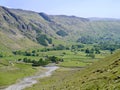 Looking down into Great Langdale, Lake District Royalty Free Stock Photo