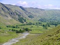 Looking down Great Langdale, Lake District Royalty Free Stock Photo