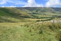 Peaceful view across fields Royalty Free Stock Photo