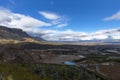 Looking down on Klein Karoo from Gydo Pass