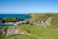 Looking down on Kynance Cove, Cornwall Royalty Free Stock Photo