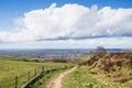 Looking down on Macclesfield Royalty Free Stock Photo