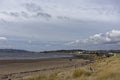 Looking down Monifeith Beach towards Broughty Ferry,