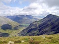 Looking down the Mosedale valley to Wasdale