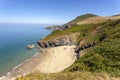 Cilborth Beach, Llangrannog Royalty Free Stock Photo