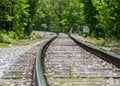 Looking Down the Rail