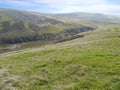 Looking down on River Calder, Lake District